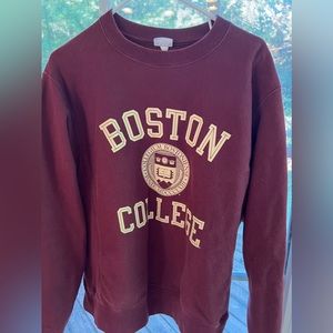 Champion Reverse Weave Boston College Sweatshirt Size M